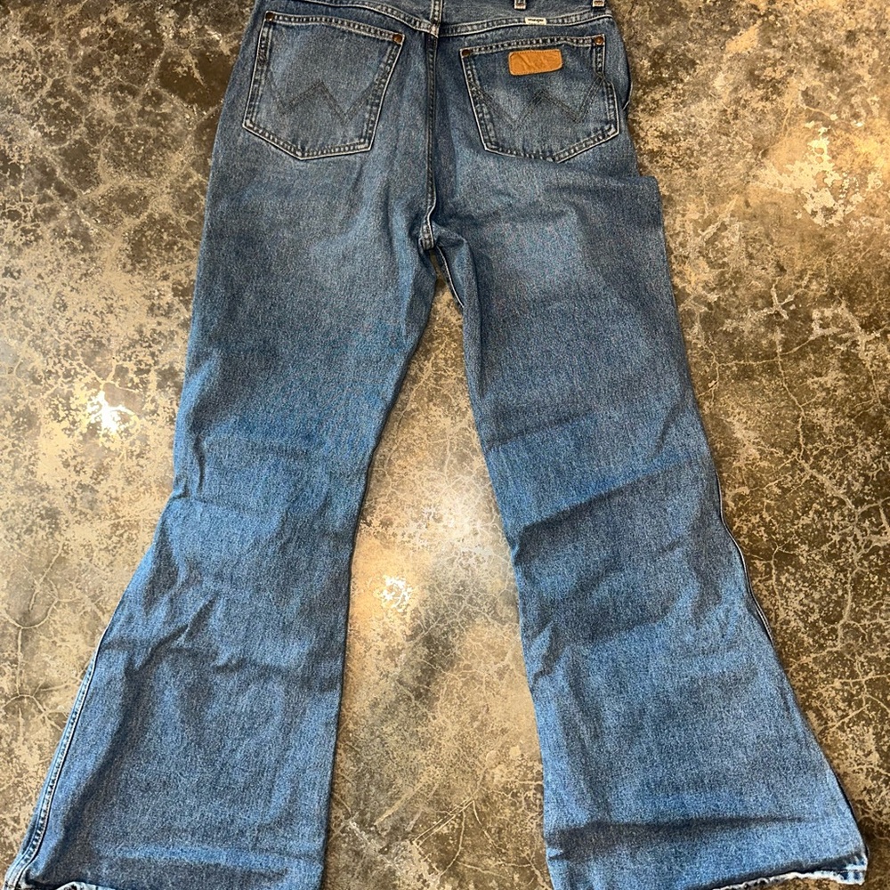Wrangler Dark Blue Denim Jeans